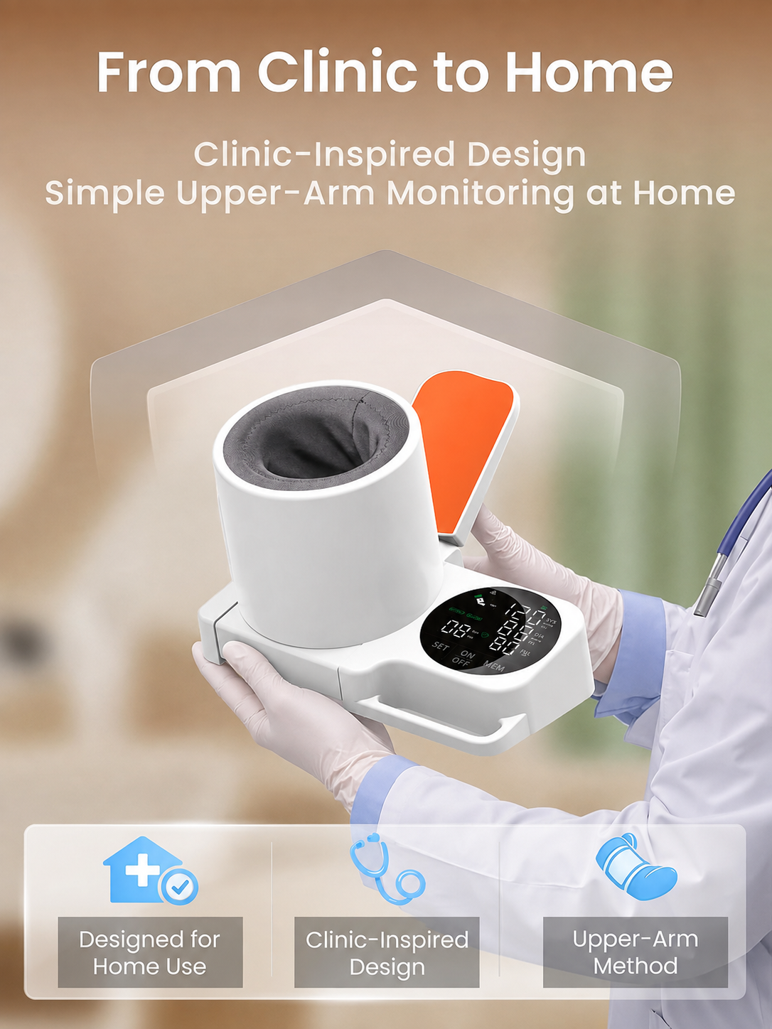 ArmEase Blood Pressure Monitor