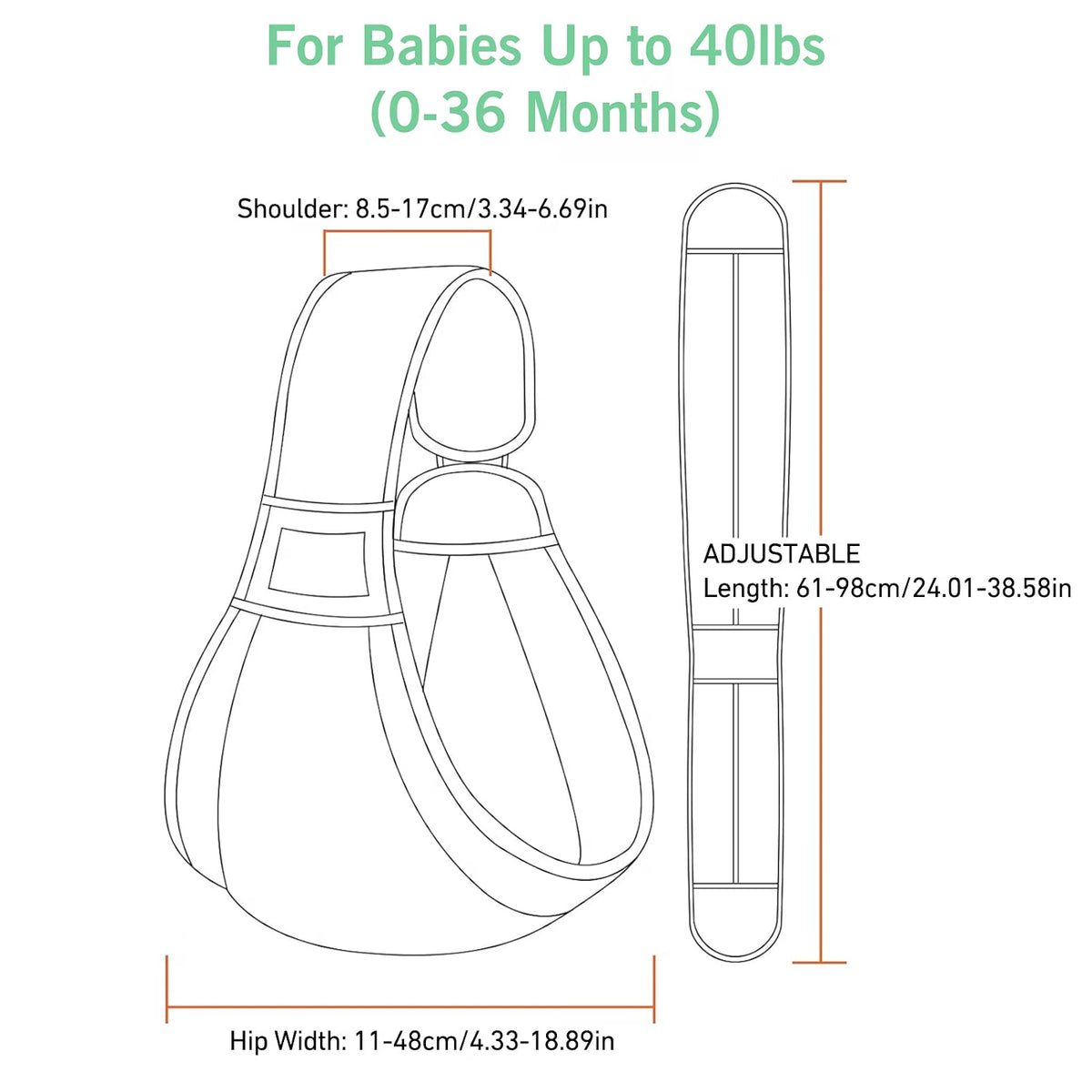CozyCarry Adjustable Baby Carrier