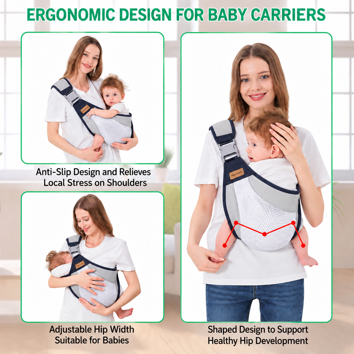 CozyCarry Adjustable Baby Carrier