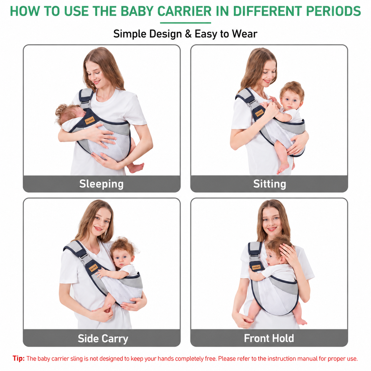 CozyCarry Adjustable Baby Carrier